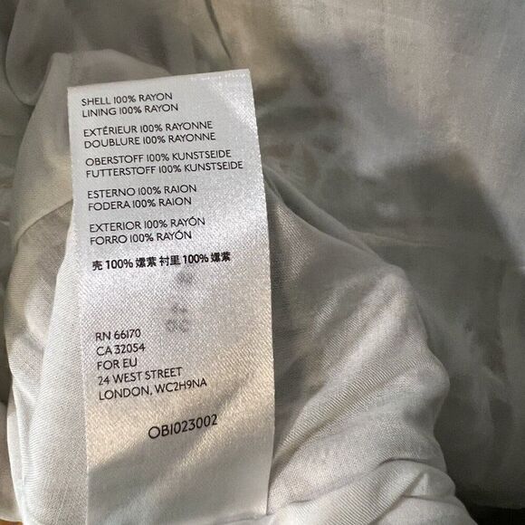 Anthropologie Womens Jumpsuit Size 4/Small Green Palm Floral Wide Leg - Picture 8 of 8